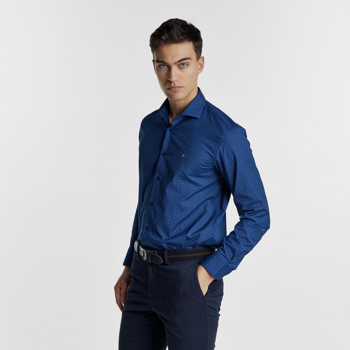 2228358/CL ΠΟΥΚΑΜΙΣΟ - NAVY BLUE