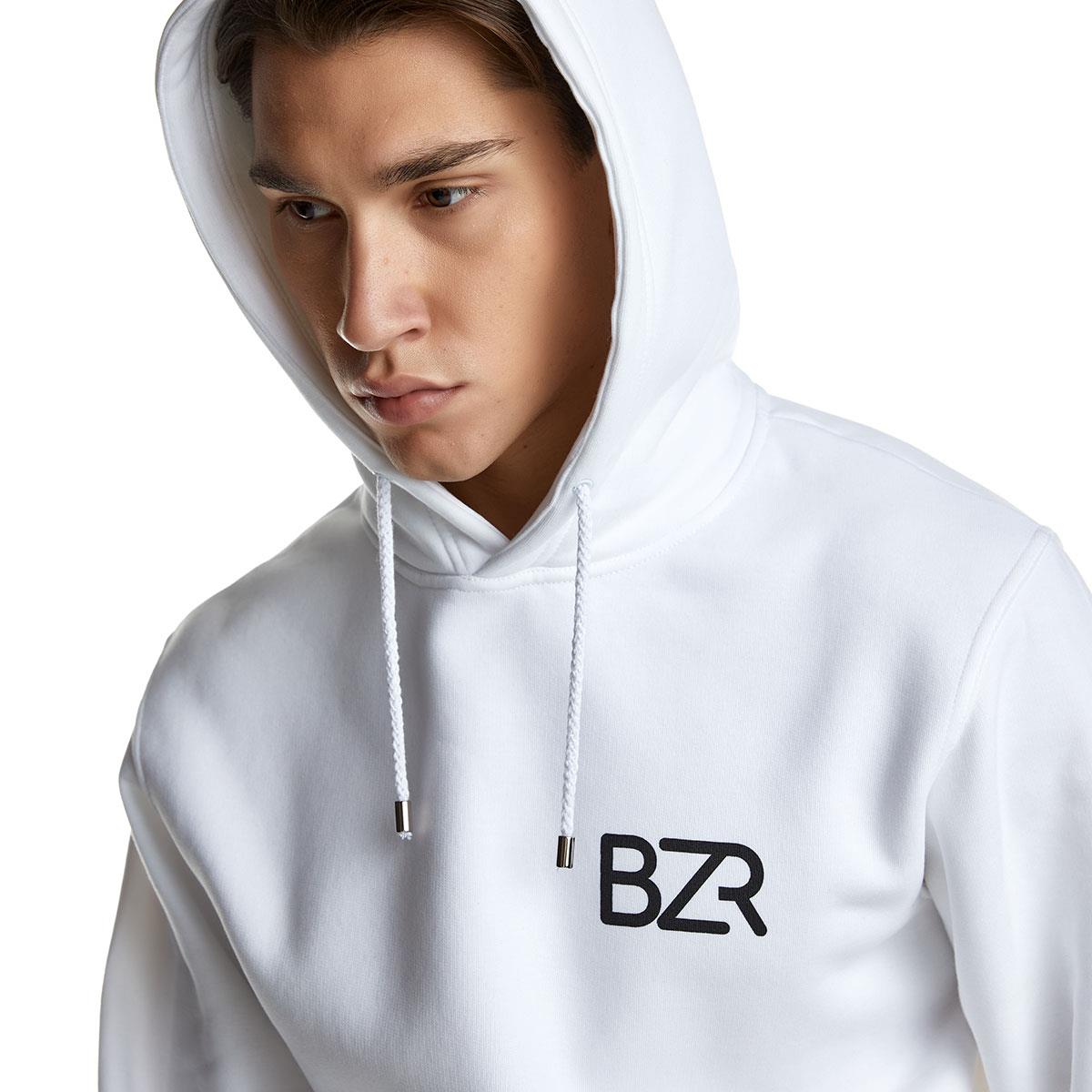 2129106H ΜΠΛΟΥΖΑ HOODY - WHITE