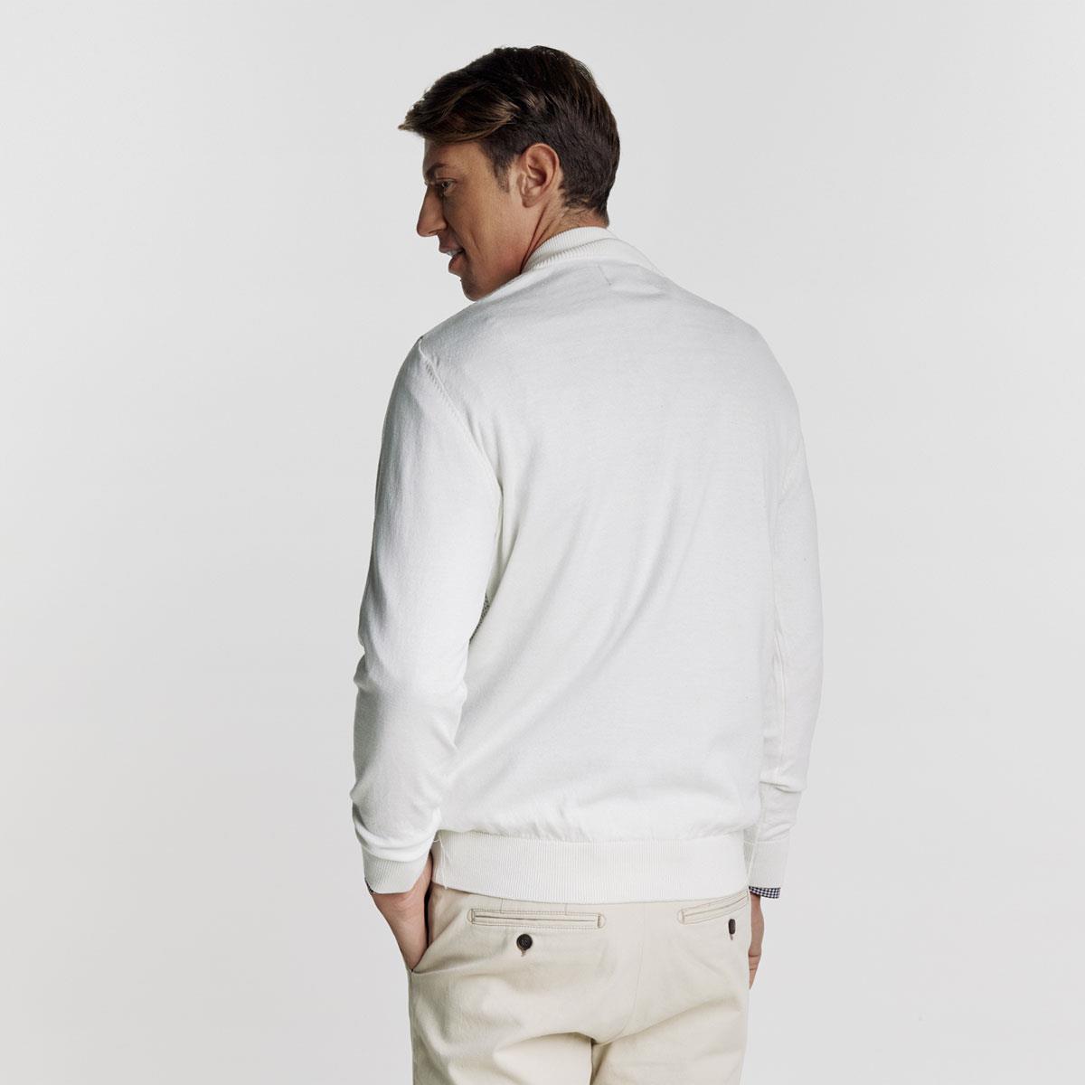 22275793 ΜΠΛΟΥΖΑ ZIP - ECRU