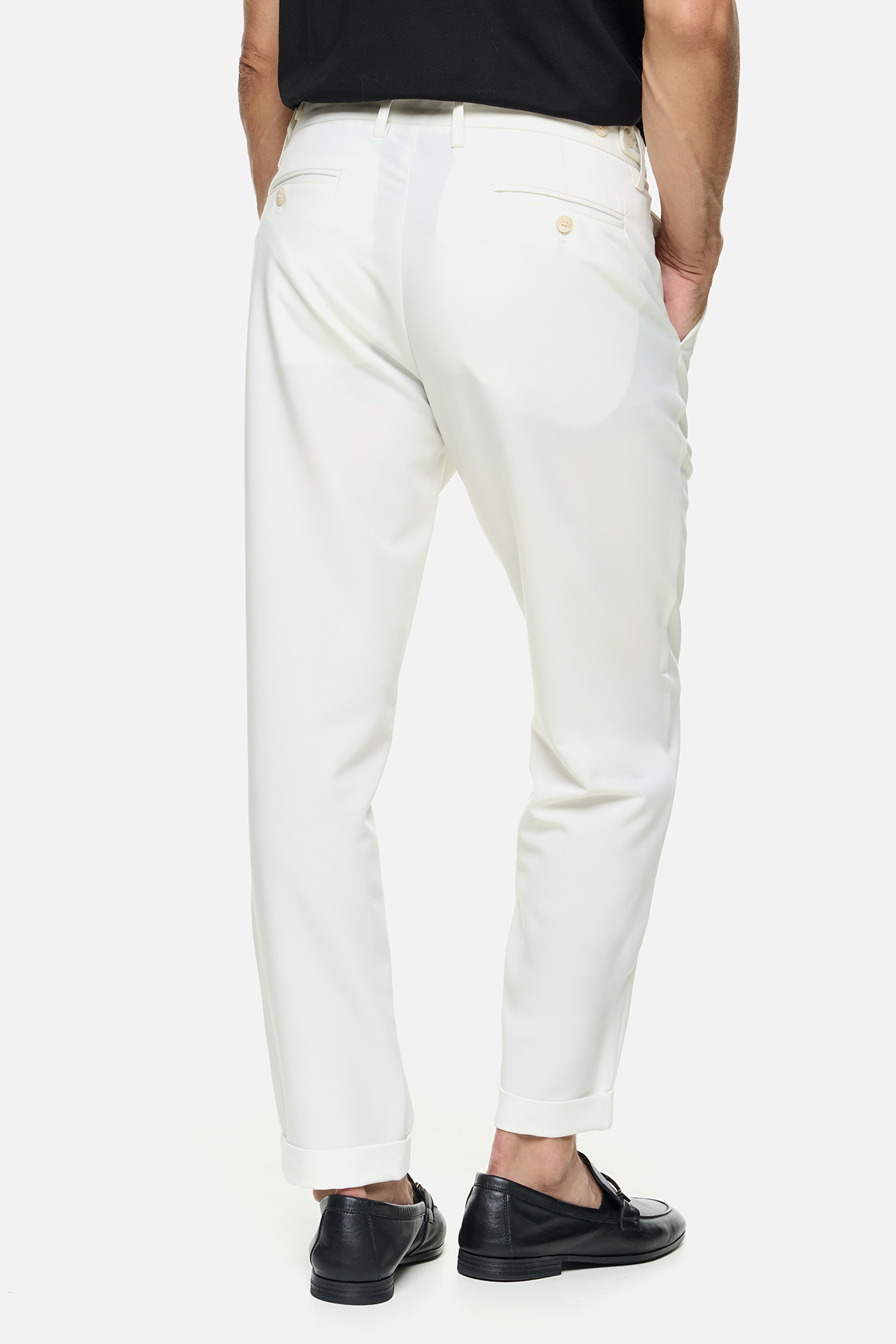 Παντελόνι G81 σε OFF WHITE Χρώμα, BZR - Image 4
