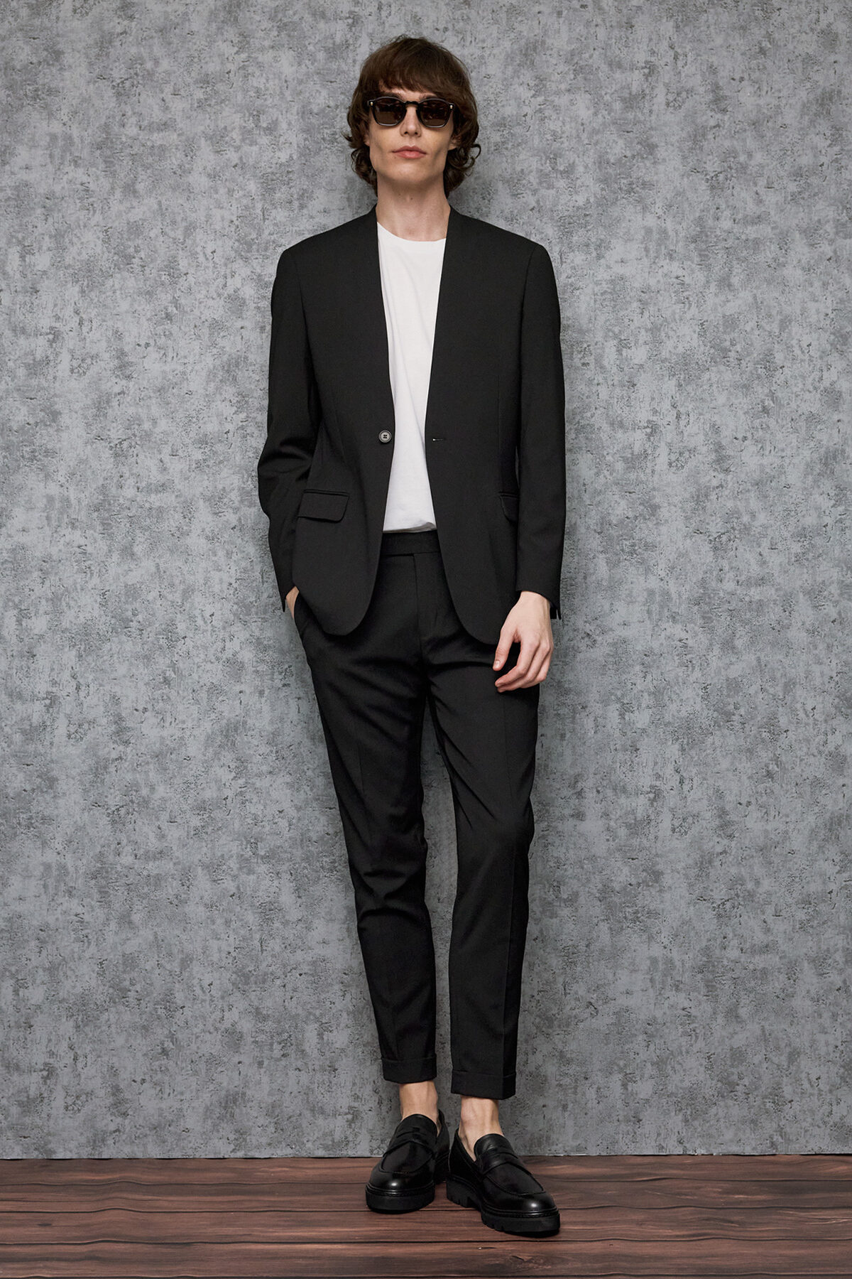 Alternative view of Σακάκι  APETO σε BLACK Χρώμα,  BZR