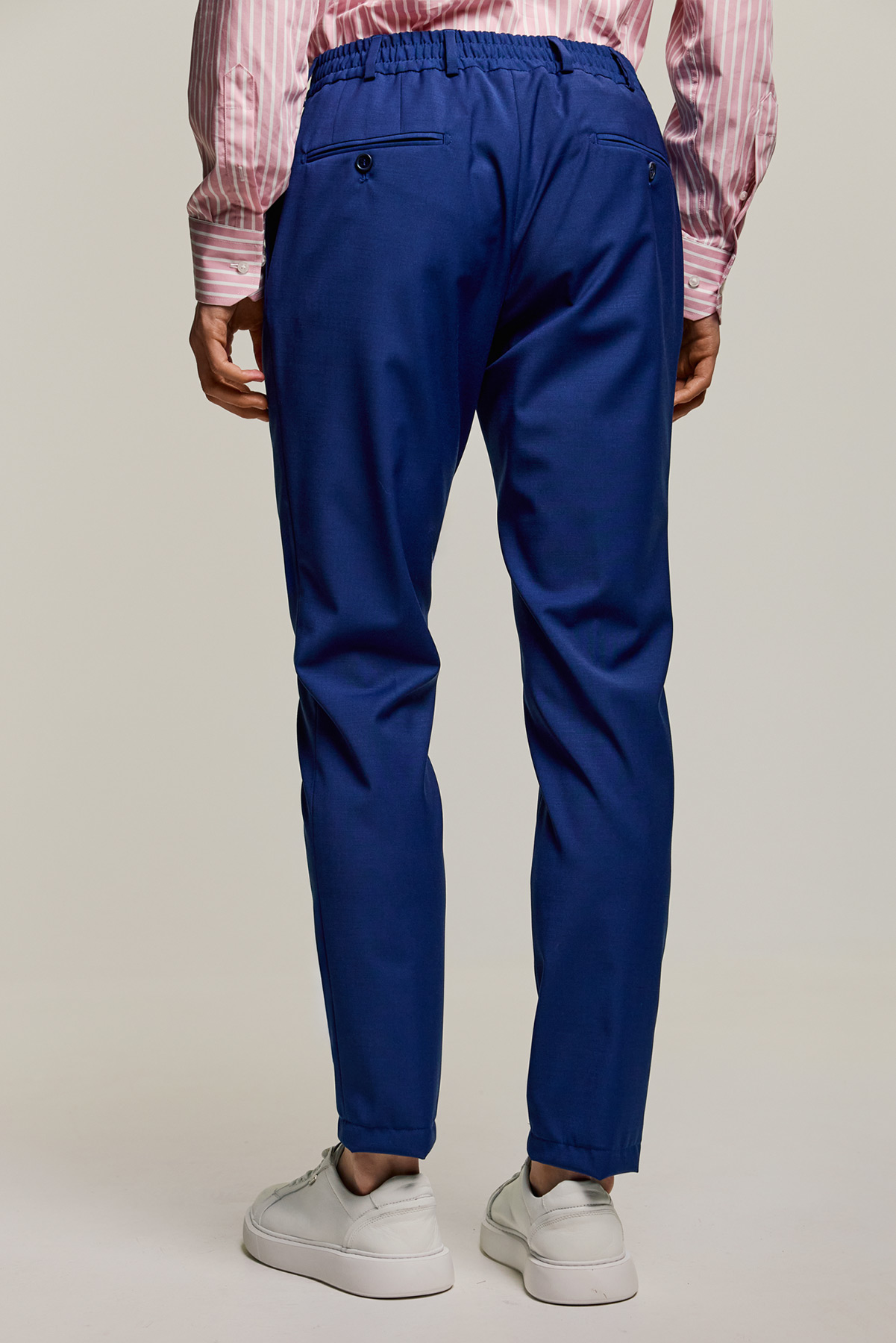 Alternative view of Ανδρικό Κοστούμι 10854-088 Slim Fit σε Bleu Roua Χρώμα Bizzaro