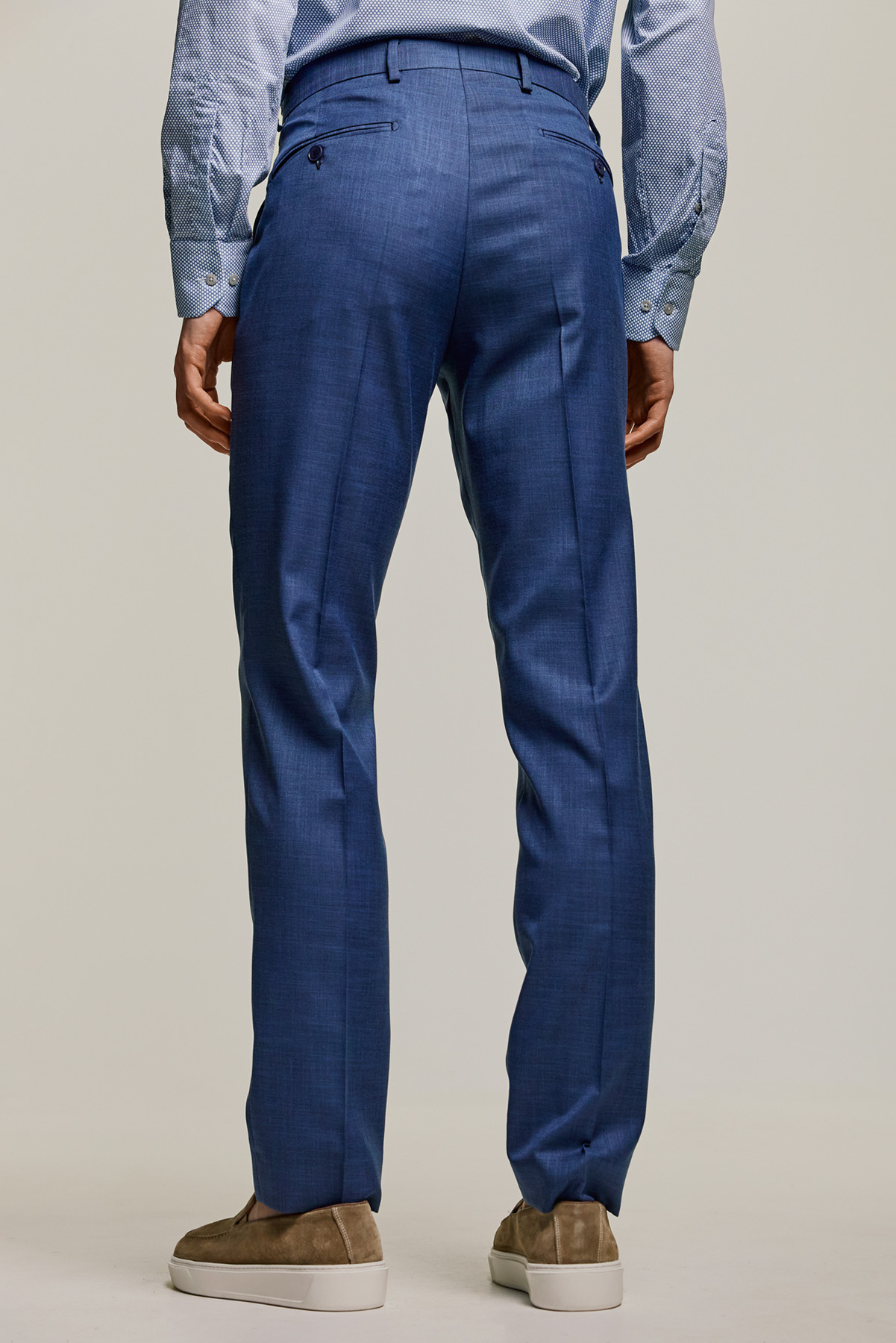 Bizzaro Ανδρικό Κοστούμι 855-081 Slim Fit σε Blue Χρώμα - Image 10