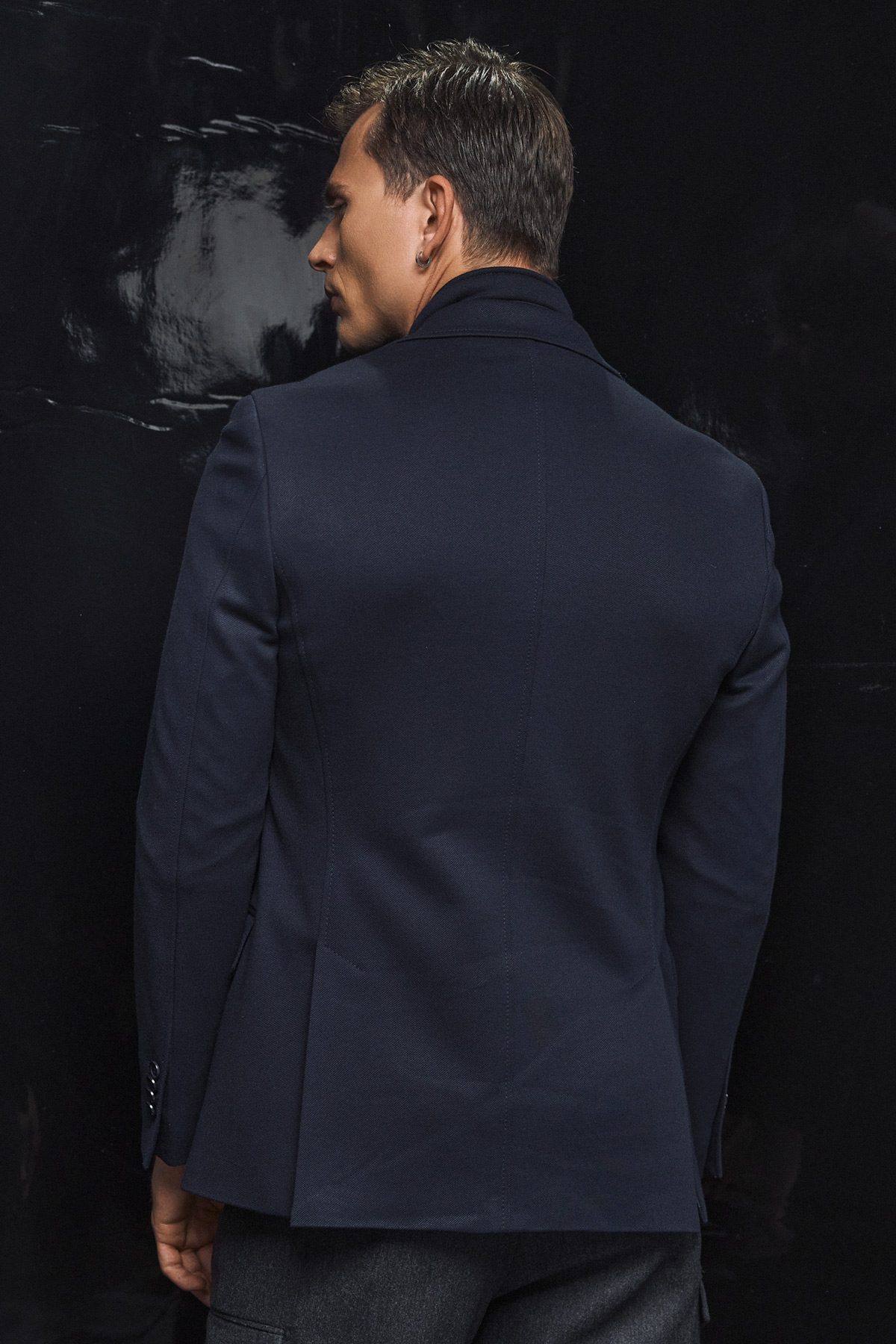 Bizzaro Σακάκι Γιλεκούχο σε Μπλε Χρώμα και Slim Fit - Image 3