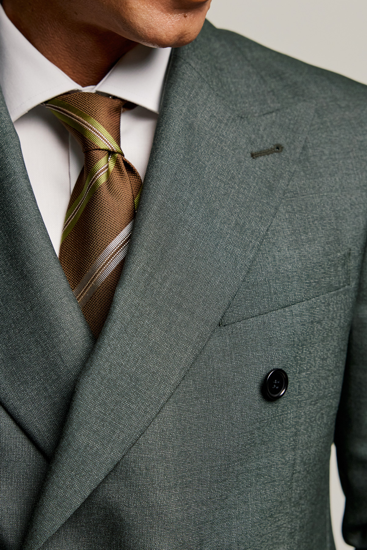 Alternative view of Guy Laroche Κοστούμι Σταυρωτό 10757-081 σε GREEN Χρώμα και Slim Fit Εφαρμογή