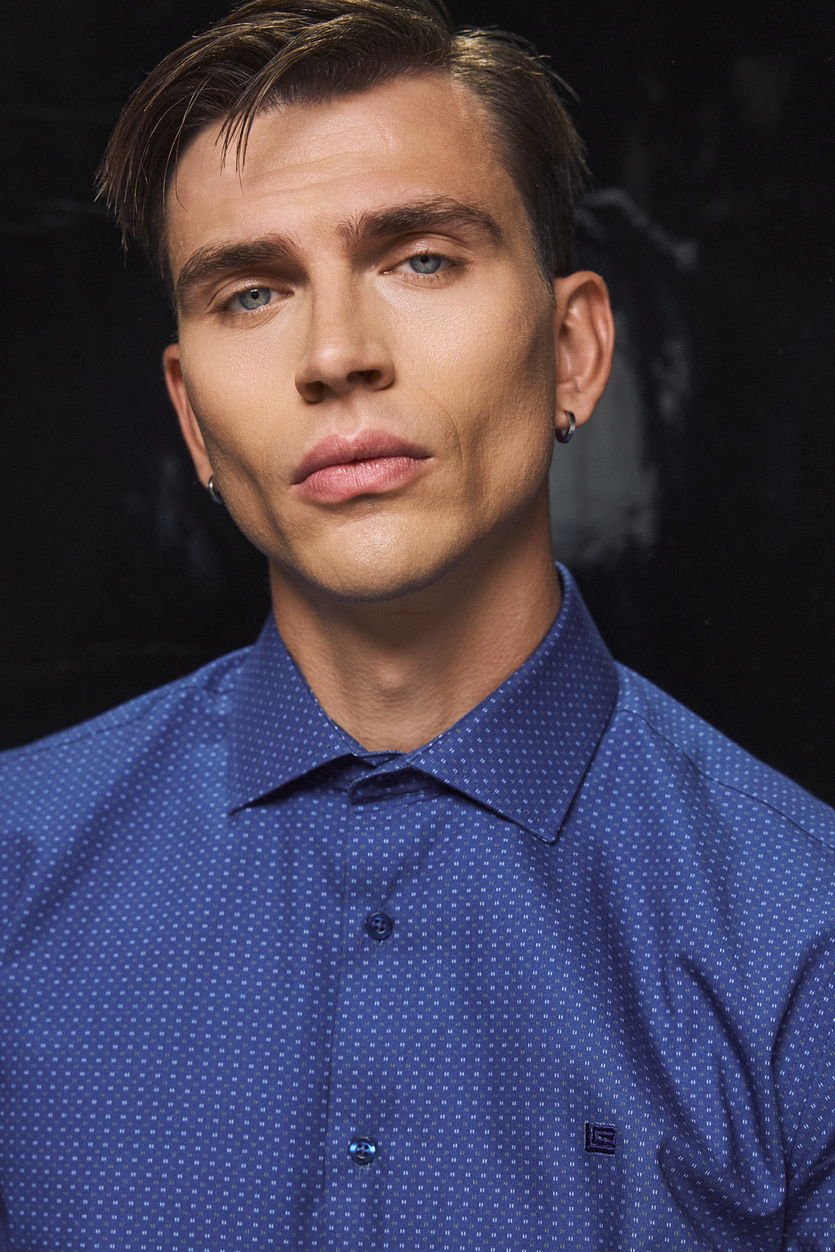 Guy Laroche Πουκάμισο Classic Fit σε Bleu Χρώμα - Image 9