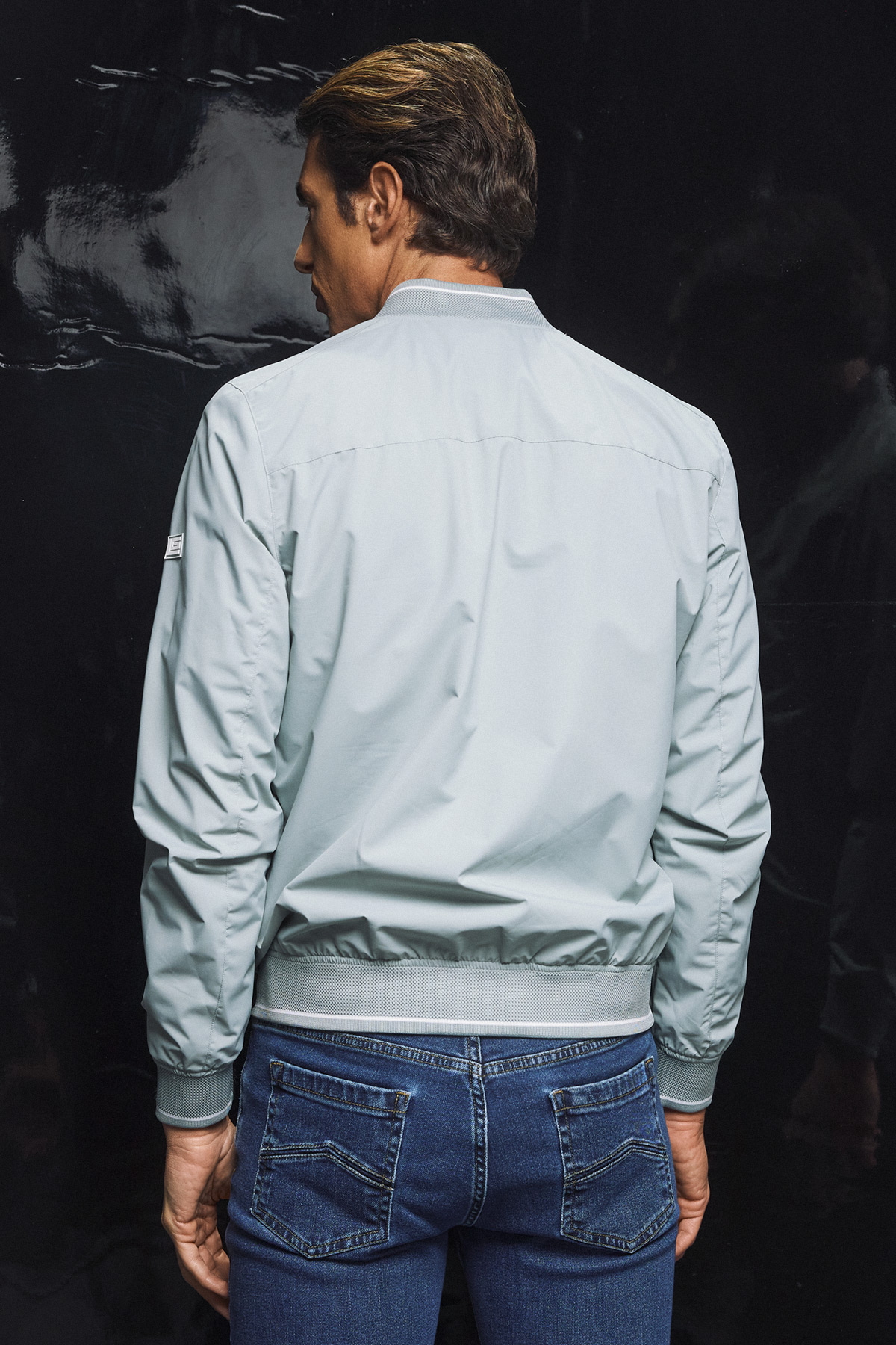 Guy Laroche Μπουφάν τύπου Bomber σε Μint Χρώμα - Image 5
