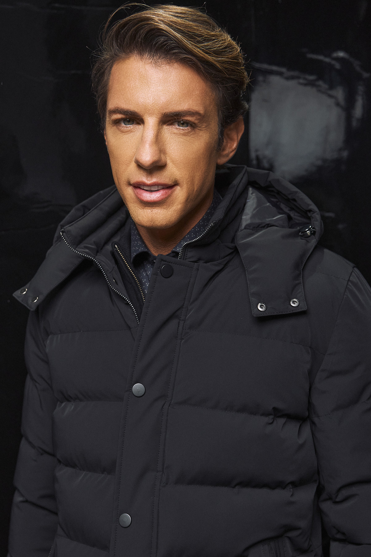 Guy Laroche Τζάκετ τύπου Puffer σε Μαύρο Χρώμα - Image 8