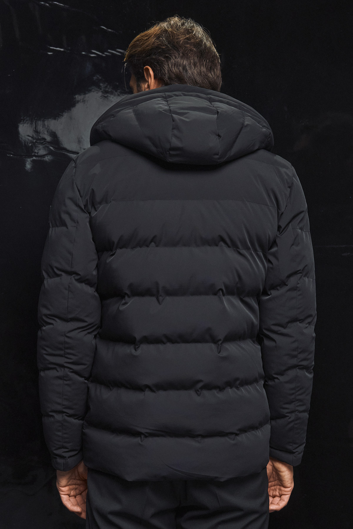 Guy Laroche Τζάκετ τύπου Puffer σε Μαύρο Χρώμα - Image 10