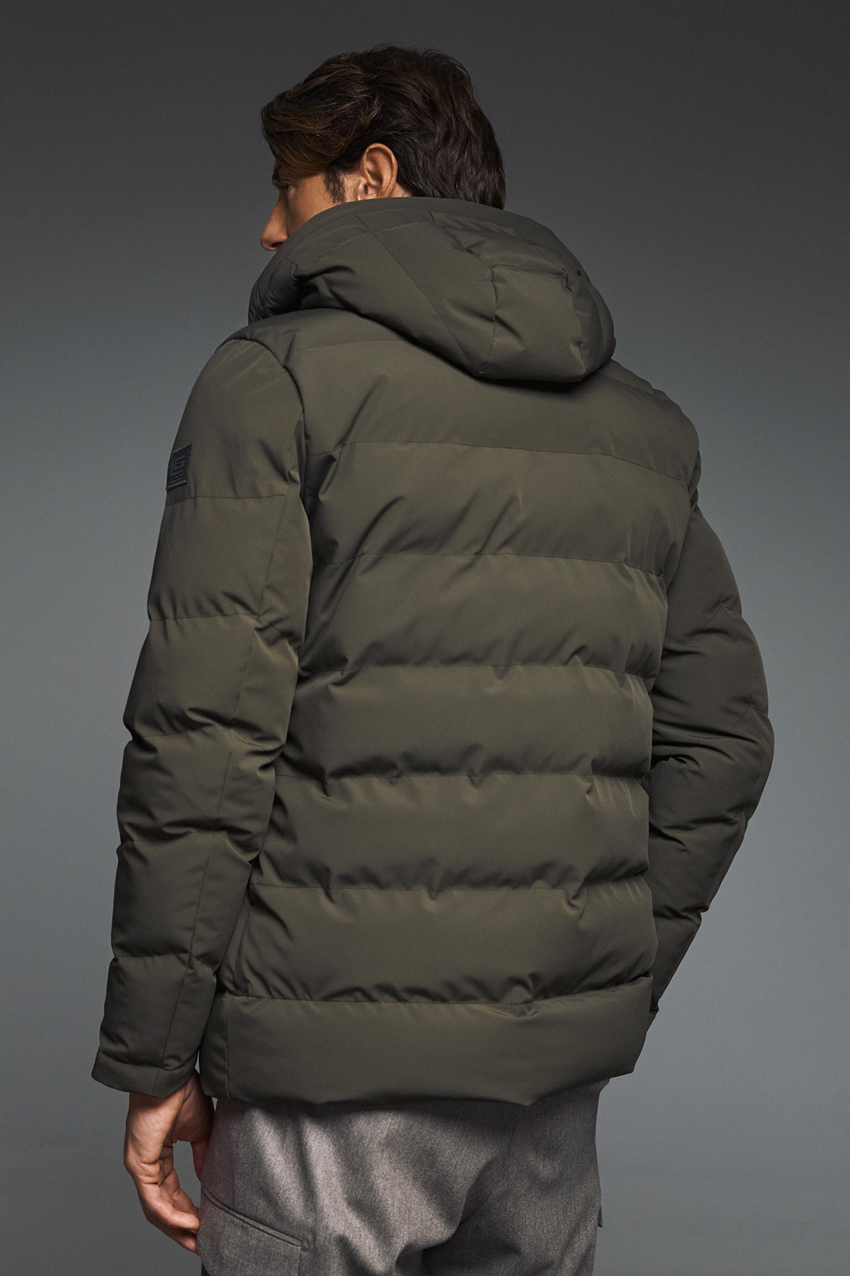 Guy Laroche Τζάκετ τύπου Puffer σε Λάδι Χρώμα - Image 5