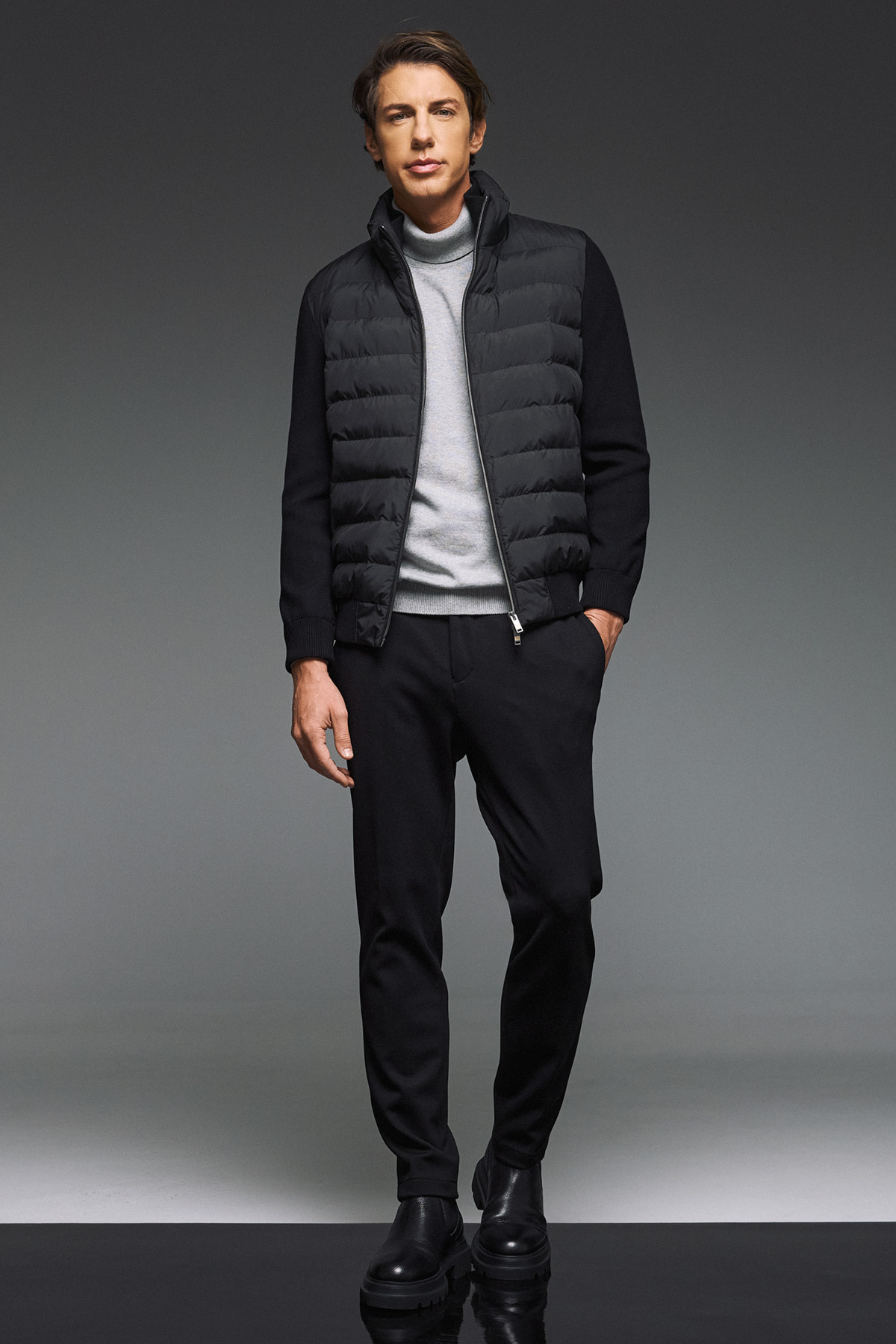 Guy Laroche Μπουφάν τύπου Bomber σε Black Χρώμα - Image 4