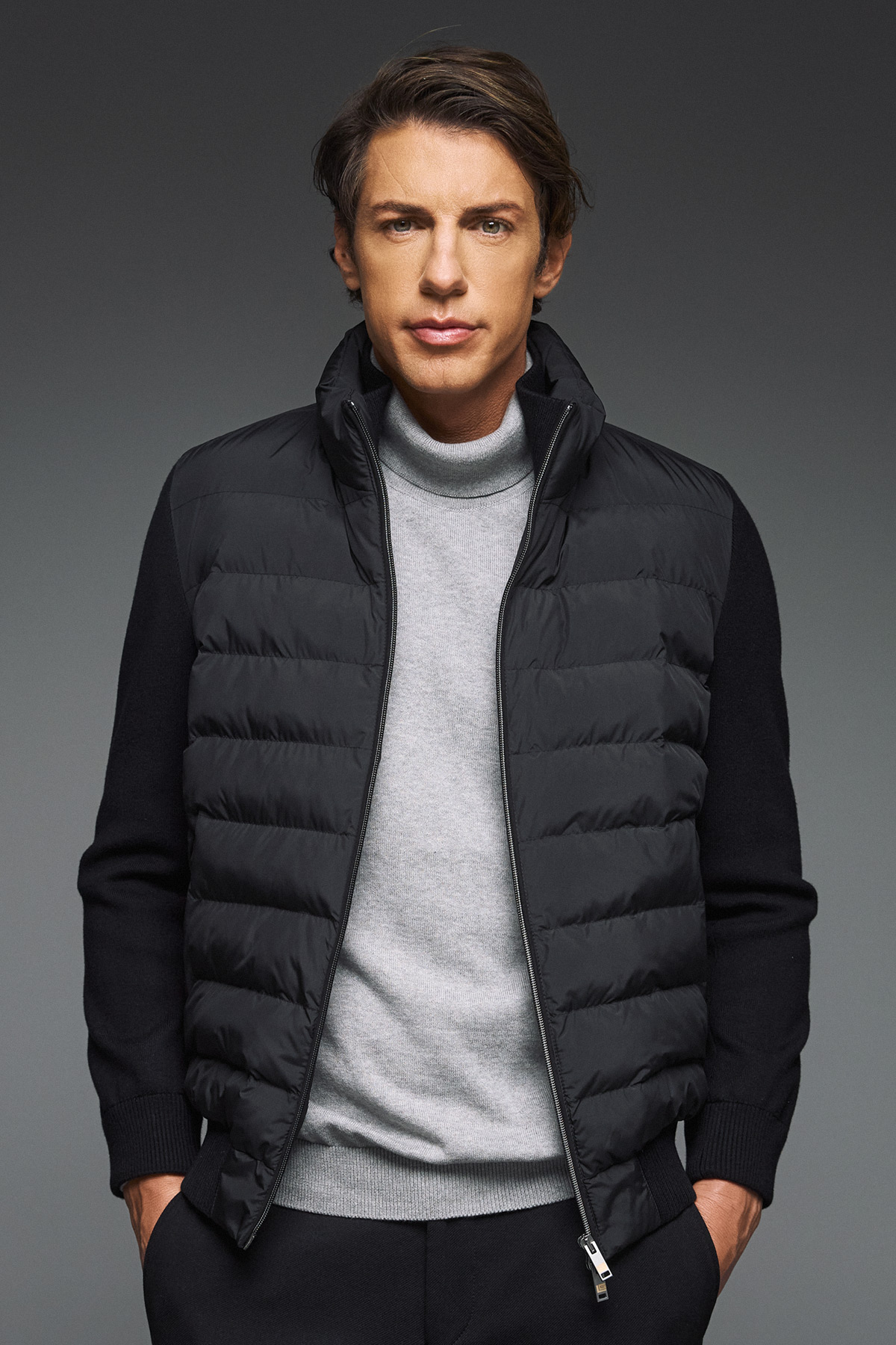 Guy Laroche Μπουφάν τύπου Bomber σε Black Χρώμα - Image 5