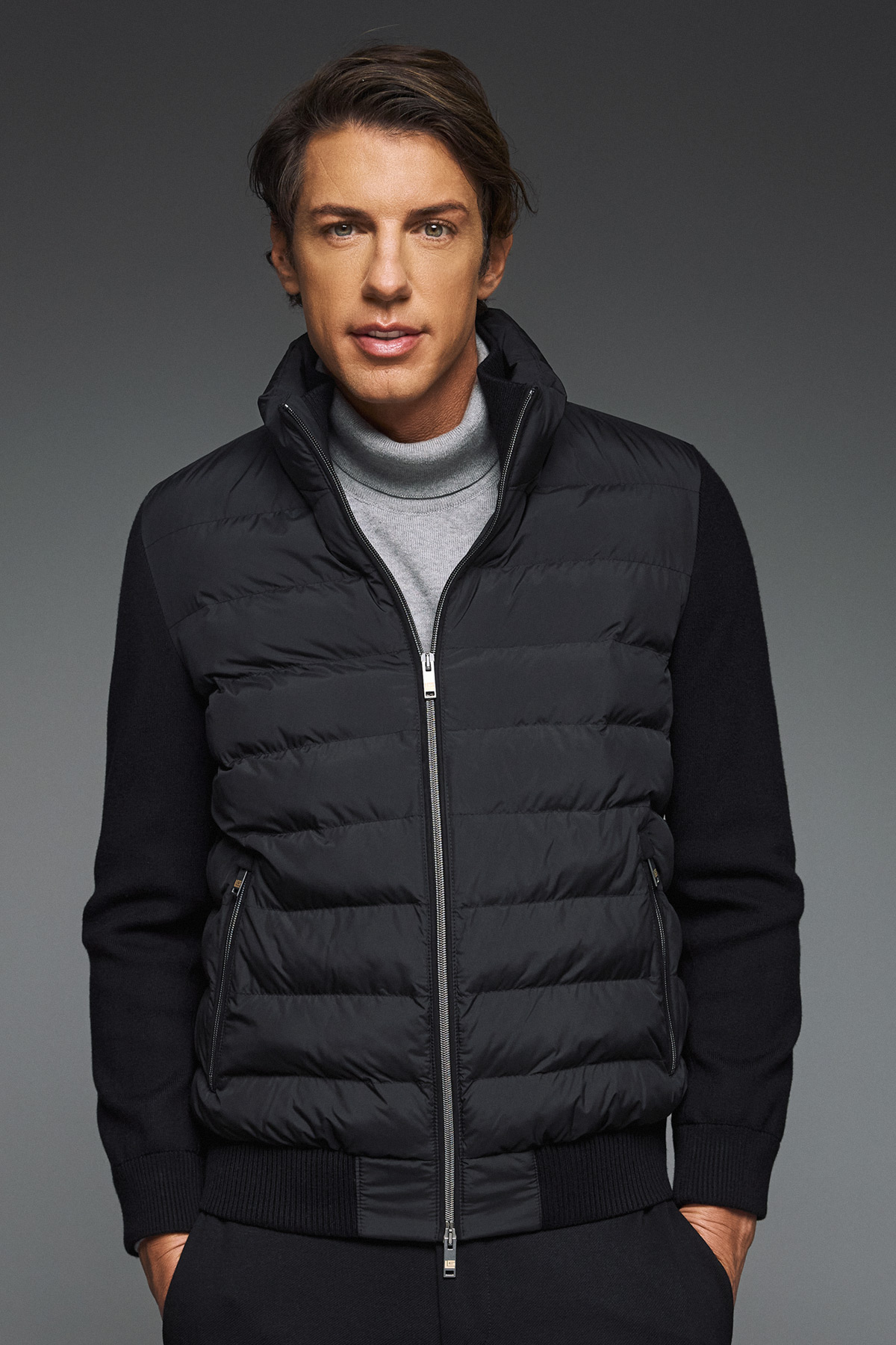Guy Laroche Μπουφάν τύπου Bomber σε Black Χρώμα - Image 10