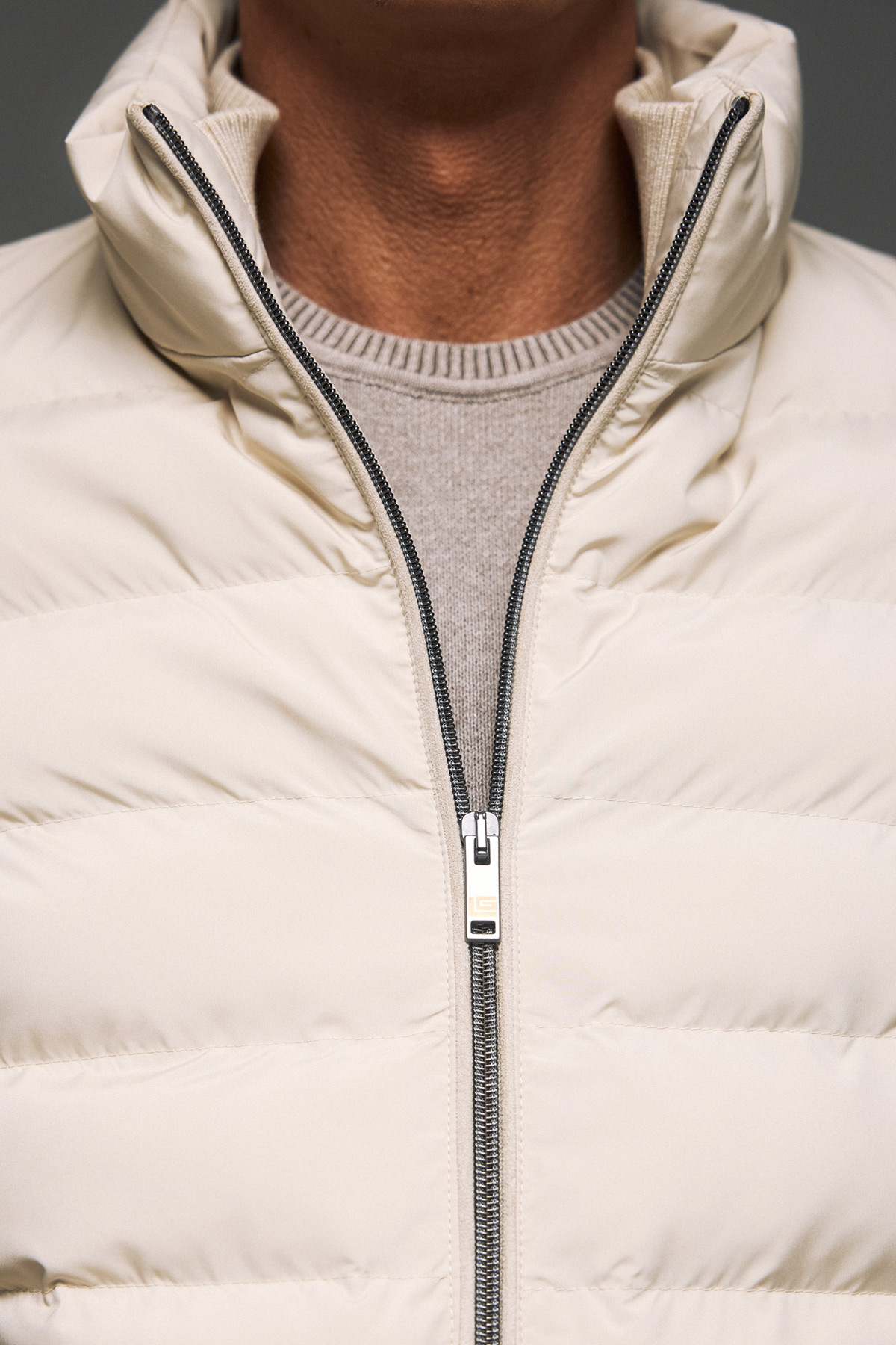 Guy Laroche Μπουφάν τύπου Bomber σε ECROU Χρώμα - Image 5