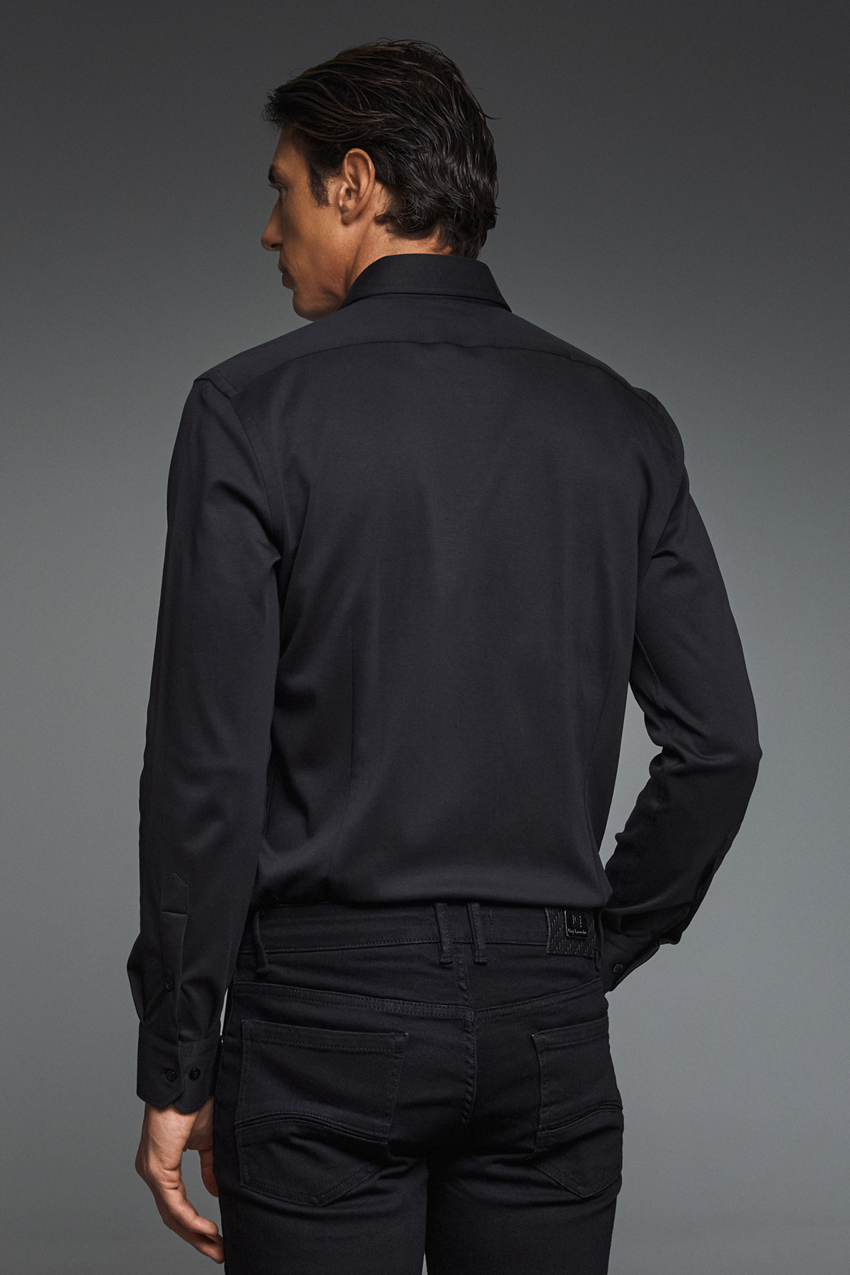 Alternative view of Guy Laroche  Πουκάμισο SSlim Fit σε Black Χρώμα