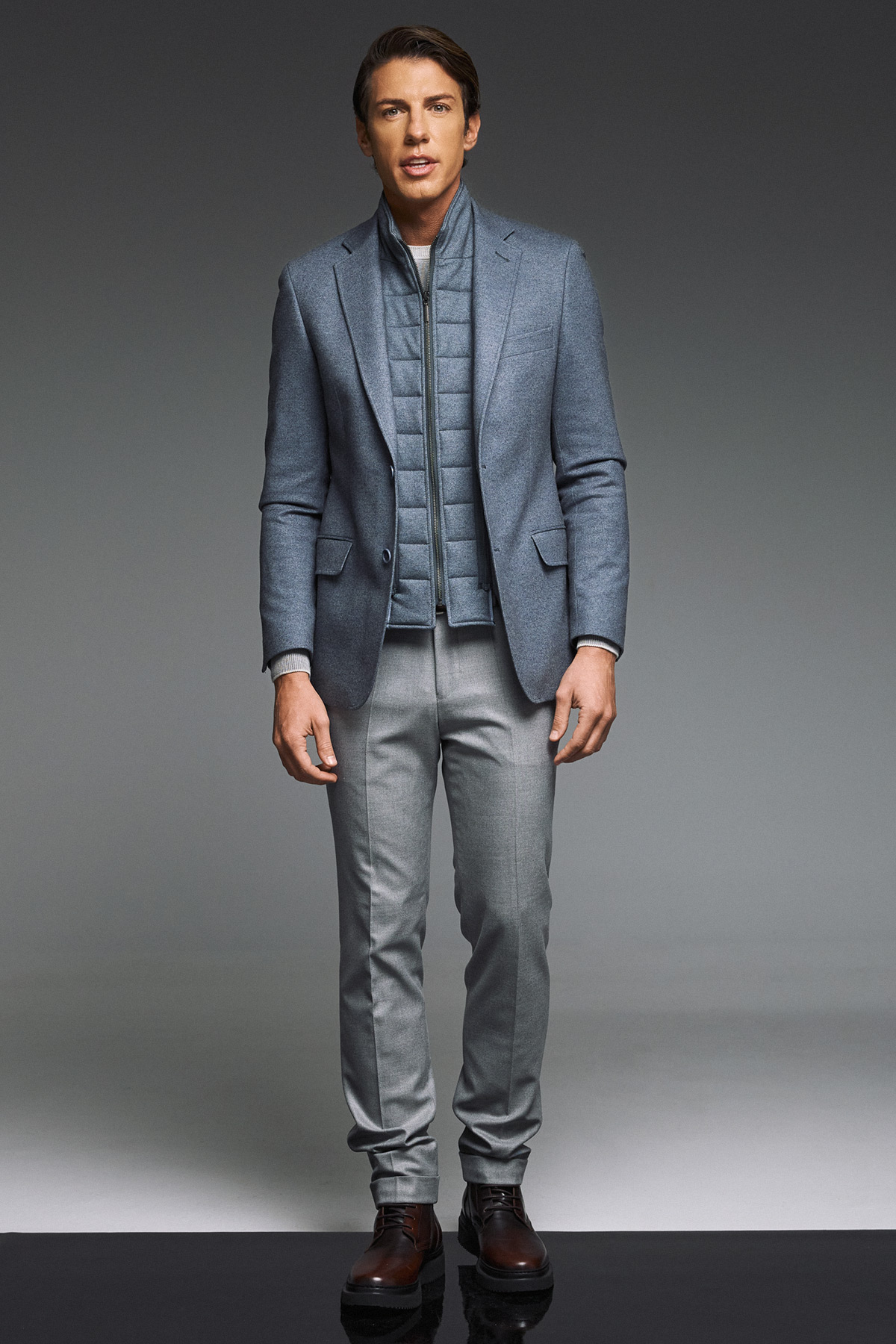 Guy Laroche Σακάκι σε Blue Raf Χρώμα Με Αποσπώμενο Γιλέκο - Image 8