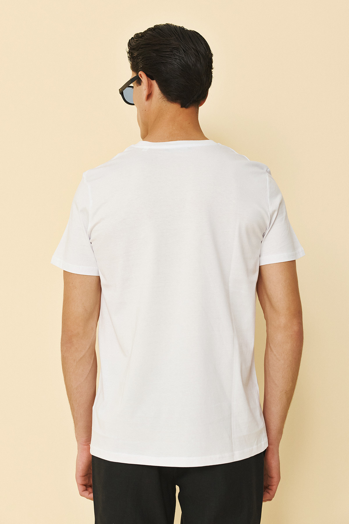 Alternative view of Guy Laroche Βαμβακερή Μπλούζα T-Shirt σε White Χρώμα