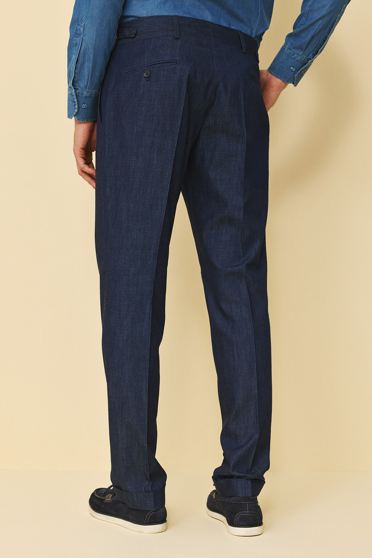 Bizzaro Κοστούμι ΜΙΣΟΦΟΔΡΟ 854-098 Slim Fit σε BlUe Χρώμα - Image 8
