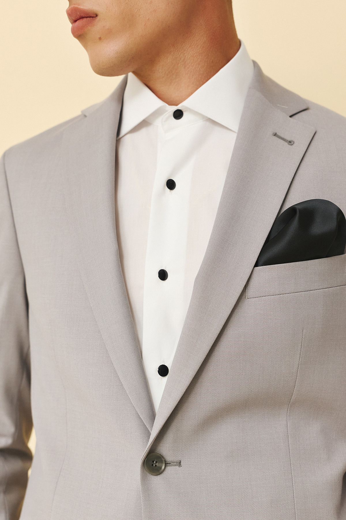 Guy Laroche Κοστούμι 10121-081 Slim Fit σε GREY Χρώμα - Image 5