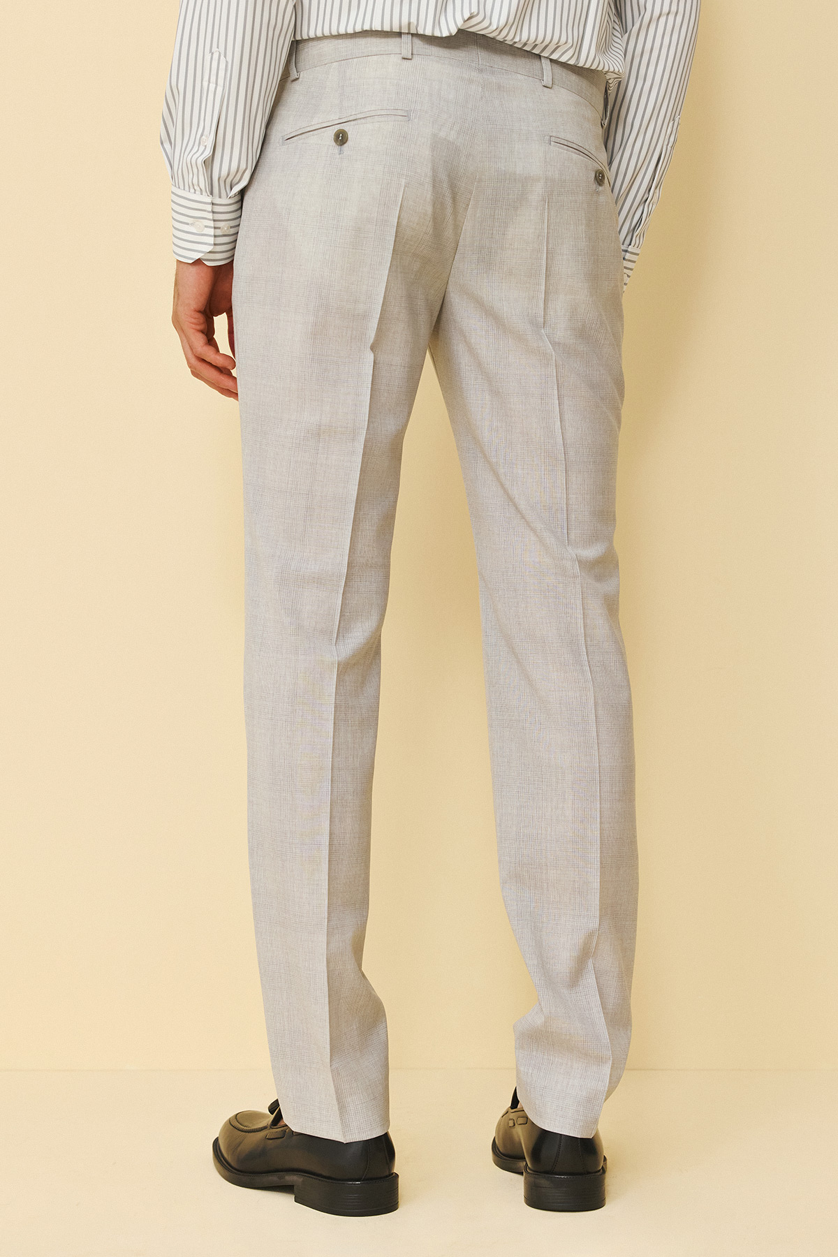 Guy Laroche Κοστούμι ΜΙΣΟΦΟΔΡΟ 854-081 Slim Fit σε L.GREY Χρώμα - Image 9