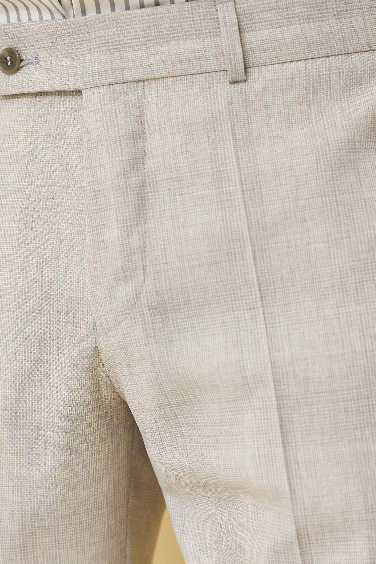 Guy Laroche Κοστούμι ΜΙΣΟΦΟΔΡΟ 854-081 Slim Fit σε L.GREY Χρώμα - Image 11