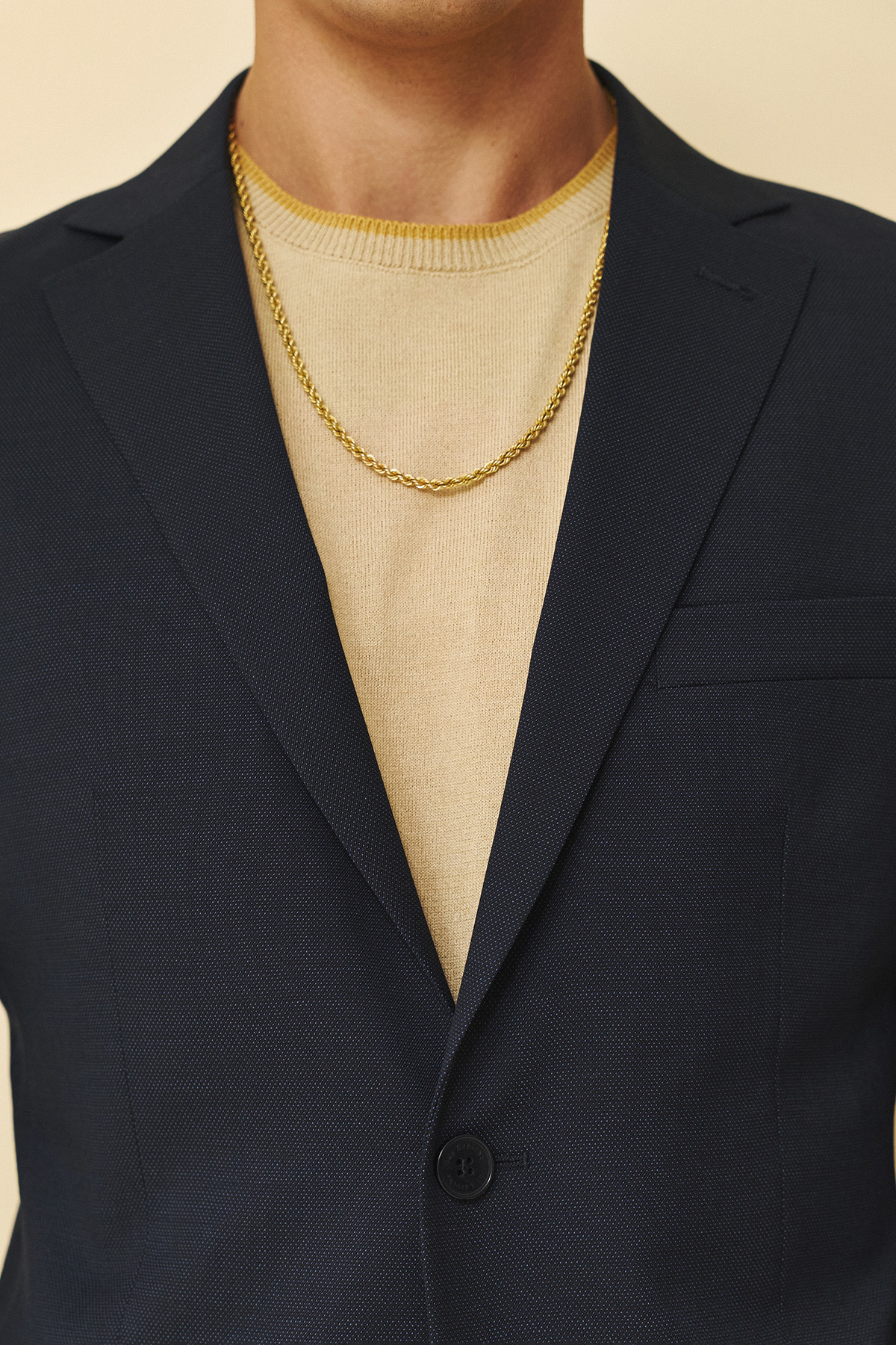 Guy Laroche Κοστούμι 10121-081 Slim Fit σε Blue Χρώμα - Image 6