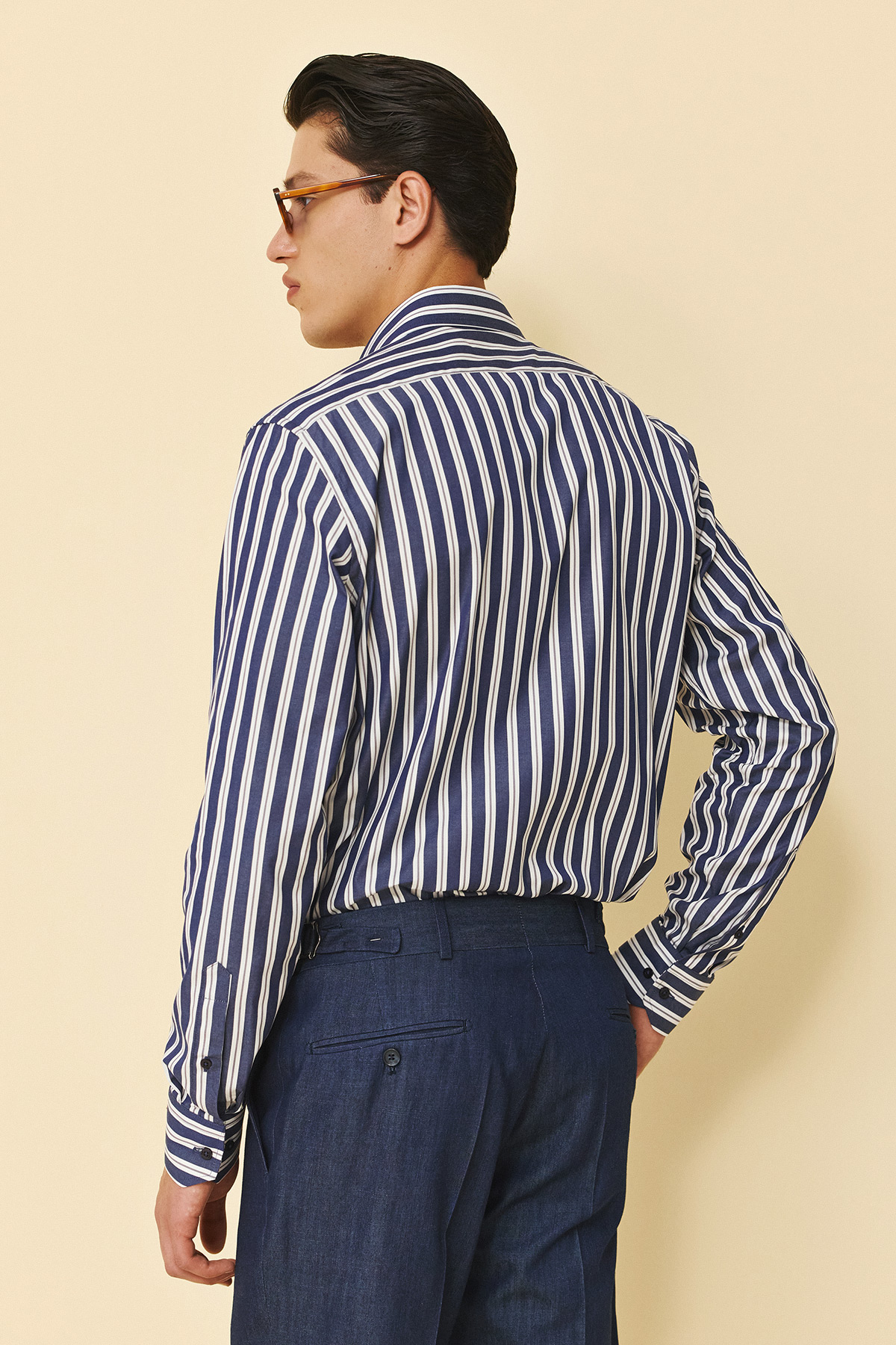 Guy Laroche Πουκάμισο Classic Fit σε BLUE Χρώμα - Image 3
