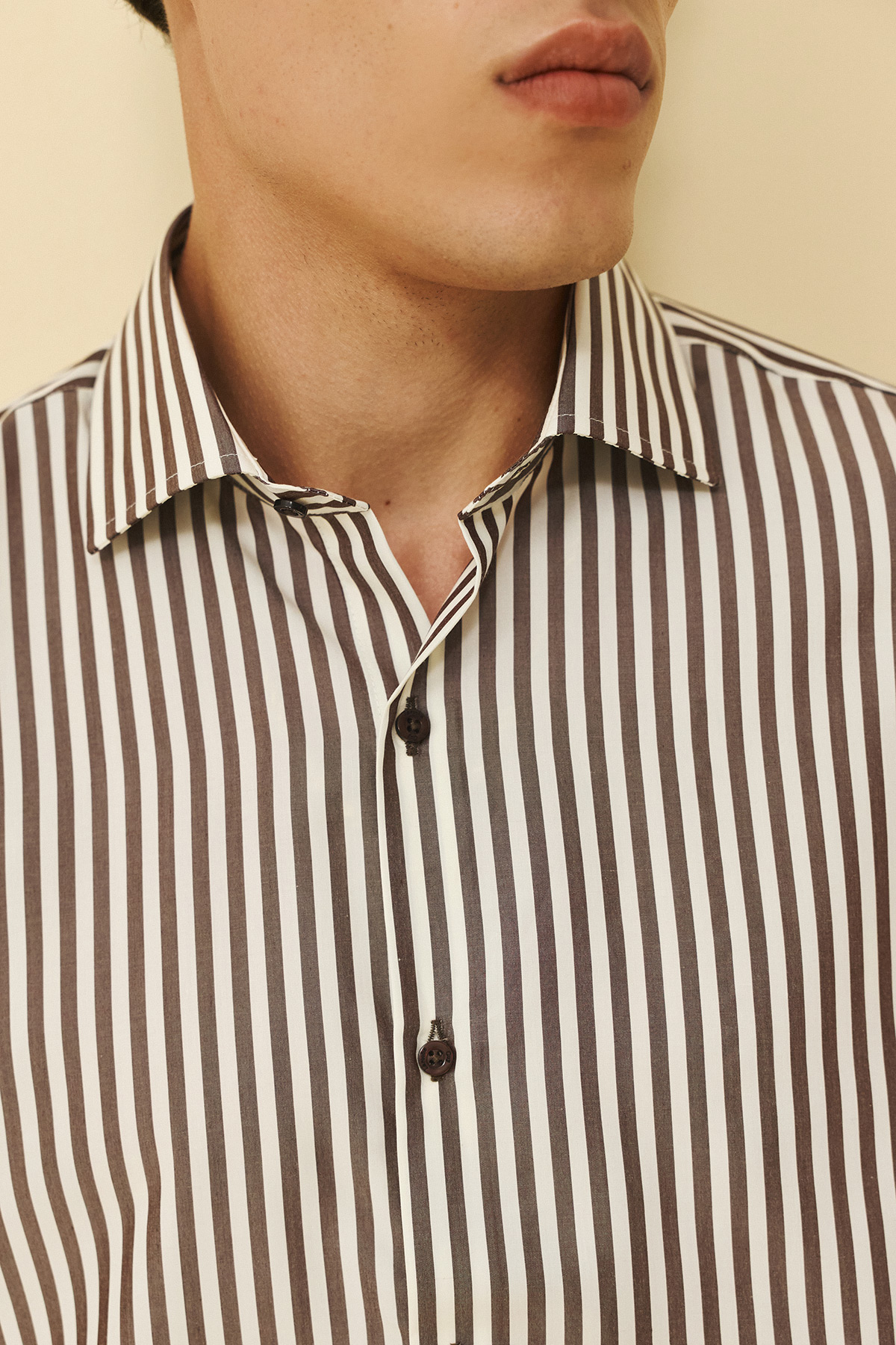 Alternative view of Guy Laroche  Πουκάμισο Slim Fit σε BEIGE-BROWN Χρώμα
