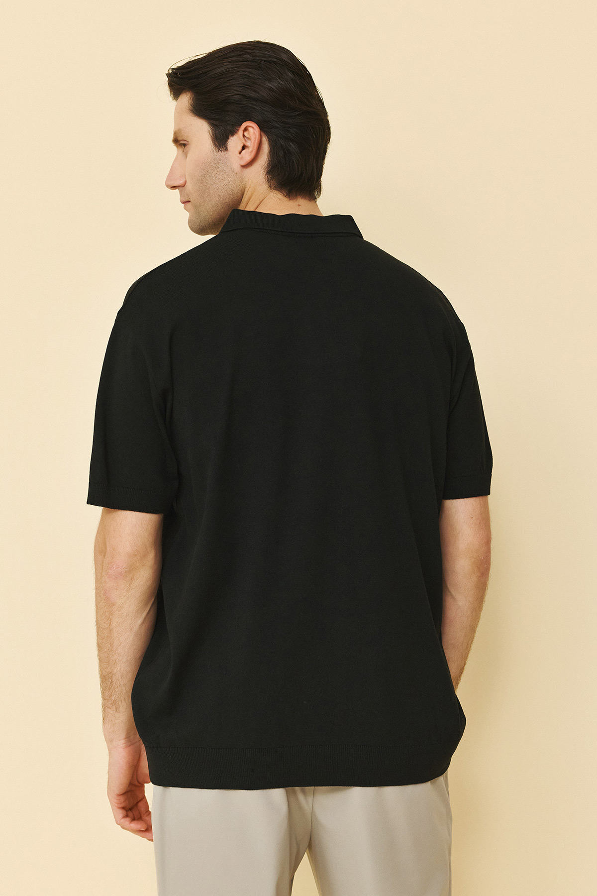 Guy Laroche Βαμβακερή Μπλούζα T-Shirt σε Black Χρώμα - Image 4
