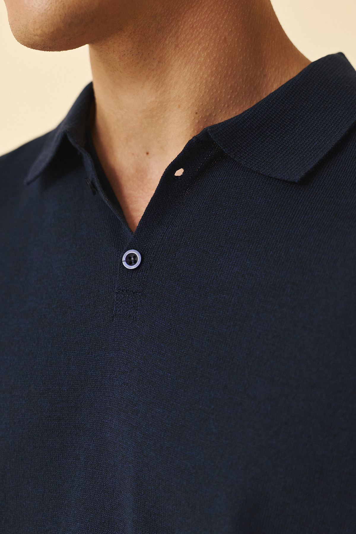Alternative view of Guy Laroche Βαμβακερή Μπλούζα T-Shirt σε Blue Χρώμα