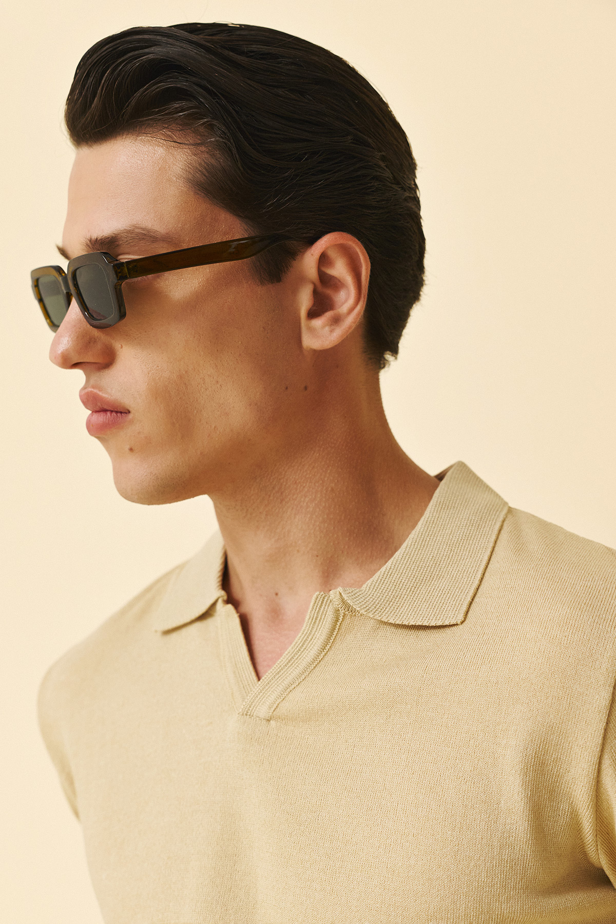 Alternative view of Guy Laroche Κοντομάνικη Μπλούζα T-Shirt πόλο σε Camel Χρώμα
