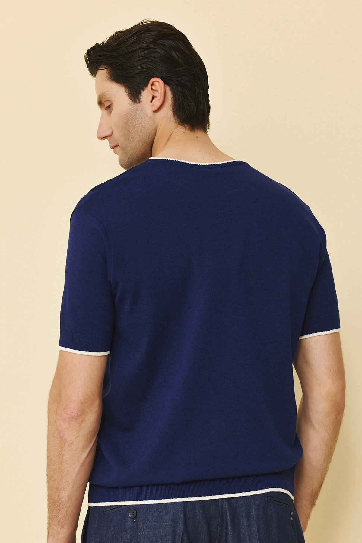 Alternative view of Guy Laroche Κοντομάνικη Μπλούζα T-Shirt  σε Blue Χρώμα